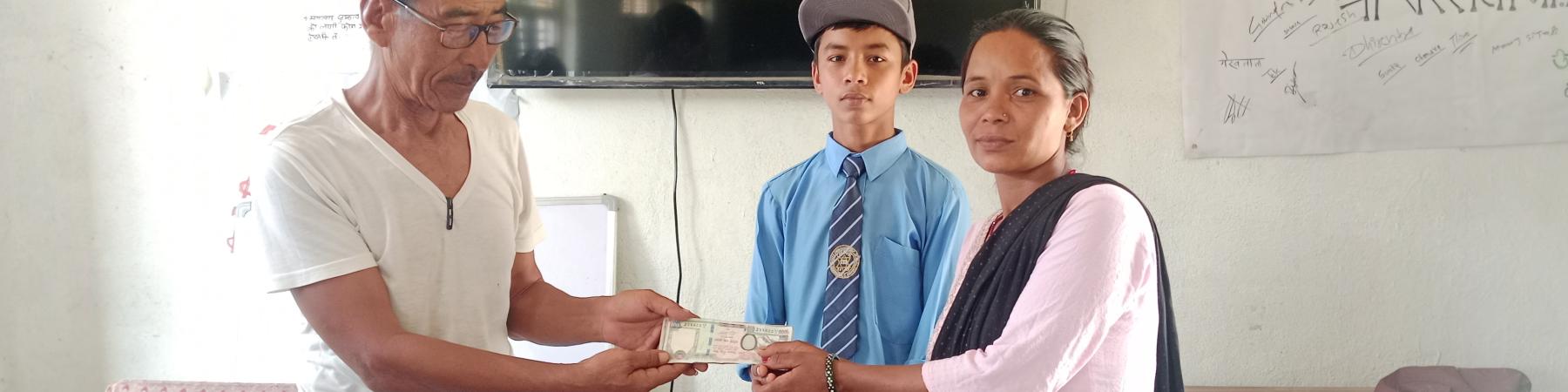 Bursary Support in Nepal